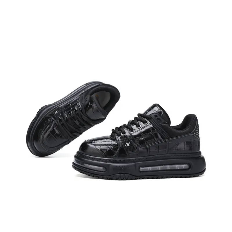 U7 Skateboard Shoes Men's Black-2