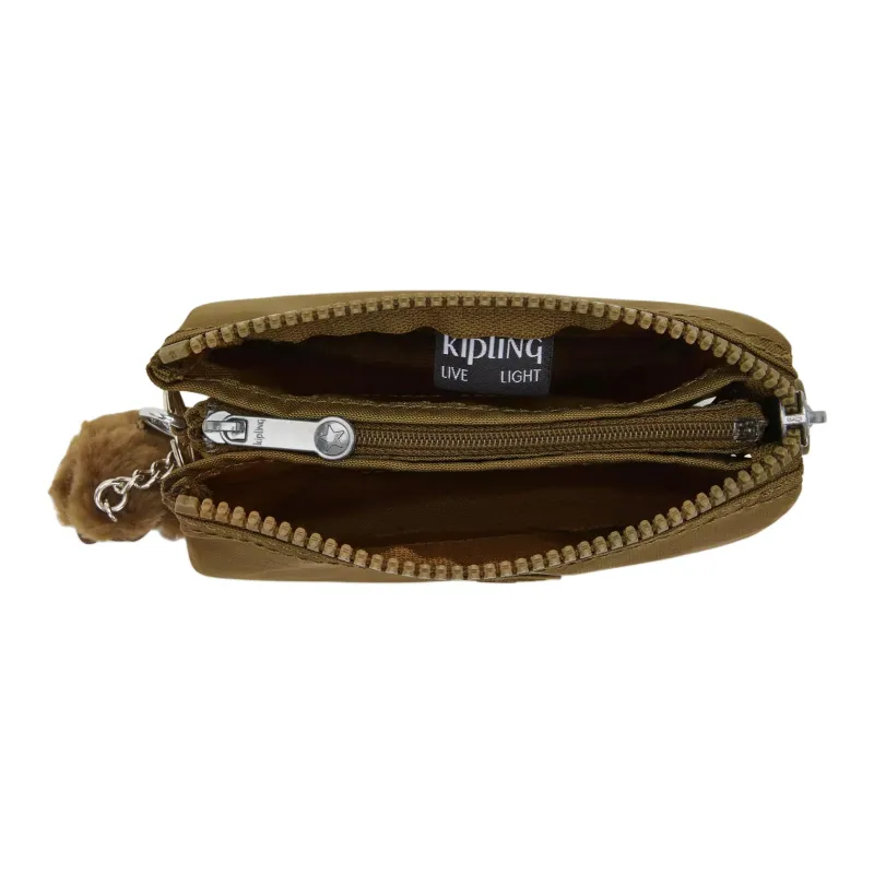 Kipling Nylon Wallet Small Size Unisex Dry Laurel Tree-2