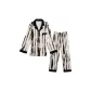 Ink Splatter Pattern Thin Coral Fleece Men's Clothing Sets