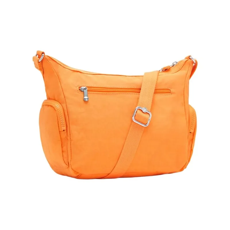 Kipling Polyamide Crossbody Bag, Shoulder Bag Small Size Unisex Orange-2