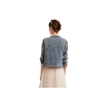 LOUISY AO Denim Jacket Women's Blue