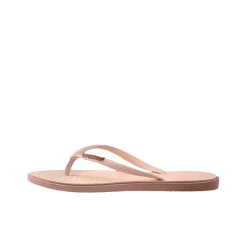 Havaianas Rubber Sole Slip Resistant Flip Flops Women's Red Flower Rose