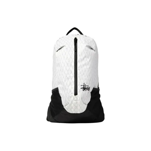 Stussy Nylon Backpack Regular Unisex Black & White