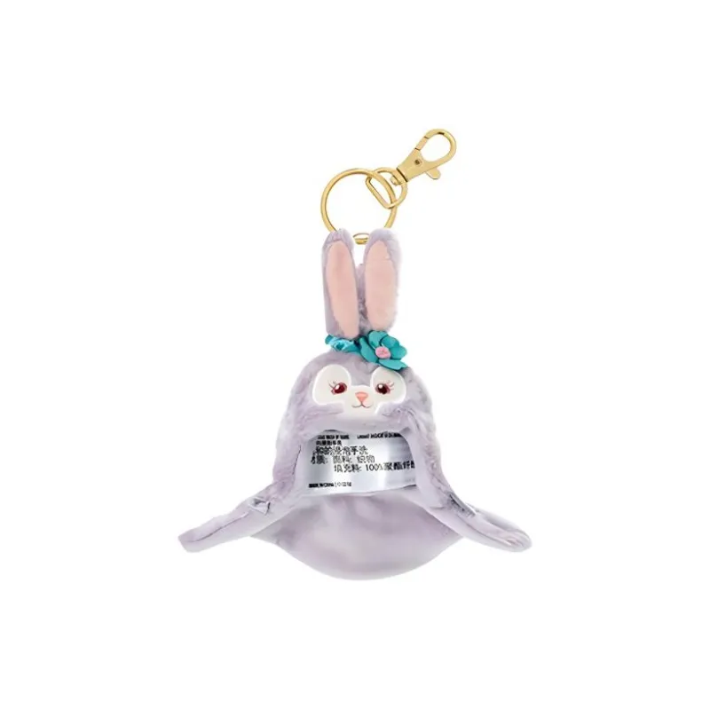 Disney Shanghai Disney Small Cloak Key Ring Dolls Plush Pendant 10cm Height-0