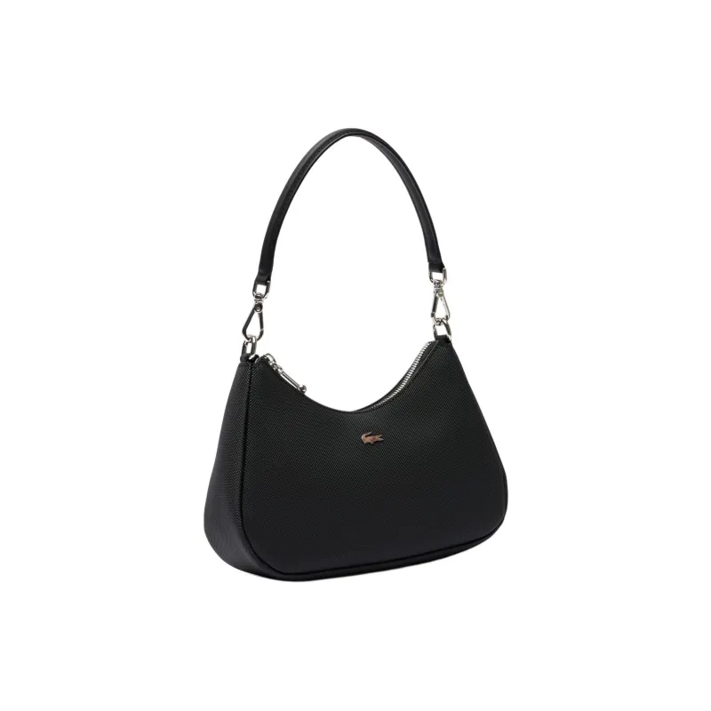 LACOSTE PVC Portable Crossbody Bag Shoulder Bag Regular Women's Black-2