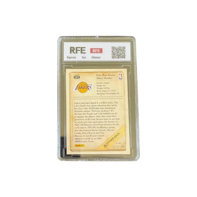 PANINI 2012 13 Lakers, Kobe Bryant, Classic Selection RFE9, Player Card, Card Product Access Graded Cards 1 Pc-1