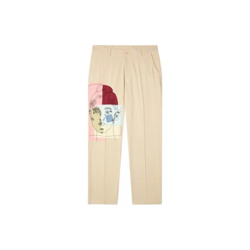 KIDSUPER STUDIOS Suit Trousers Unisex Cream