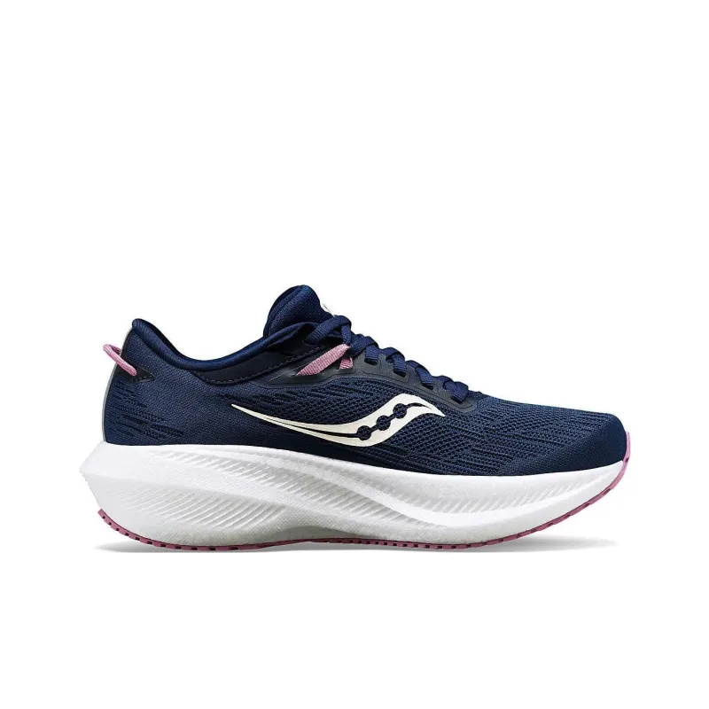 saucony Women's Triumph 21 'Navy Orchid'-1