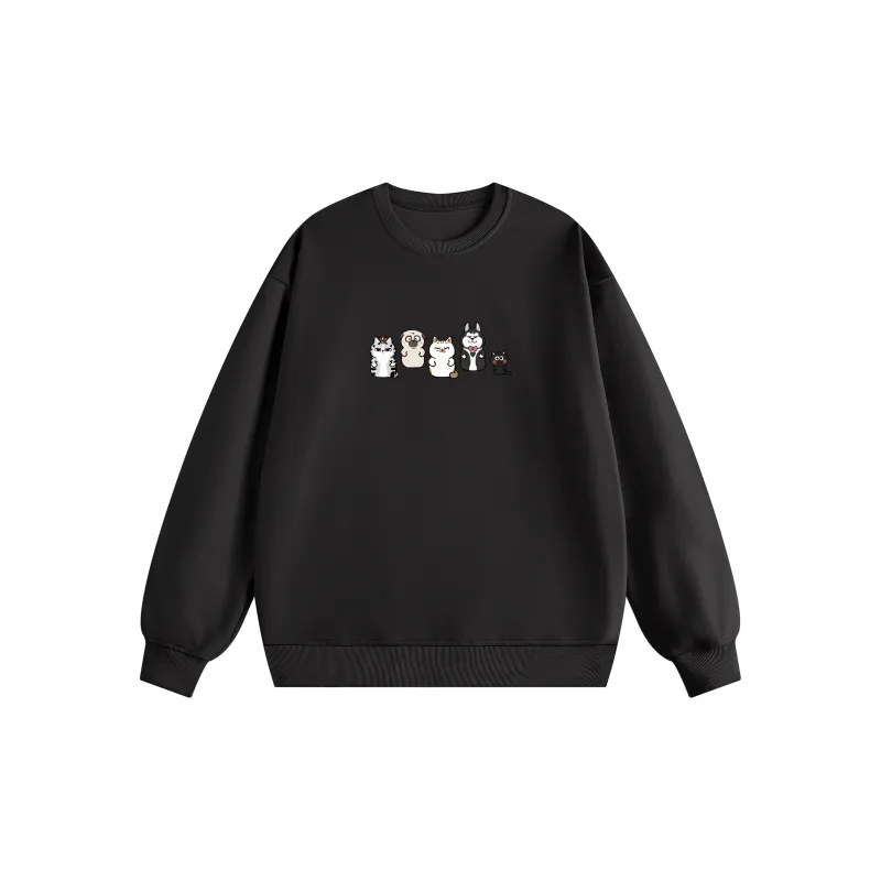 Supremo Cat Sweatshirts Unisex-1