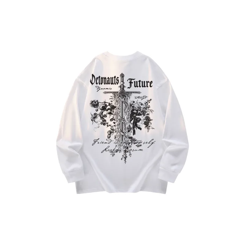 Small Columns Under The Sea Long Sleeved T Shirts Unisex-1