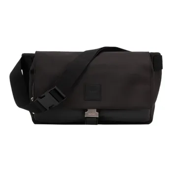 CALVIN KLEIN Fabric Crossbody Bag Men's Space Black