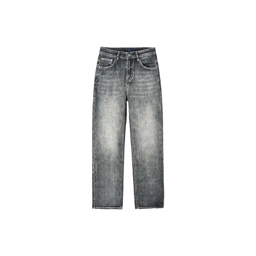 HALEBOSS Jeans Men Gray