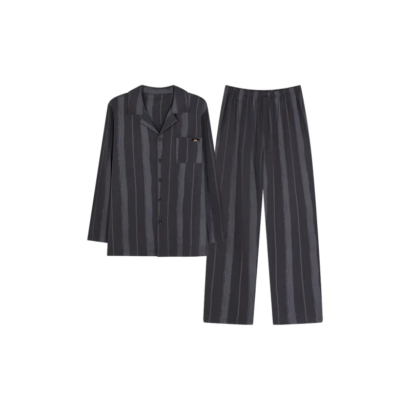Qiao Ni Tong Pajama Set Men's Image Color-0