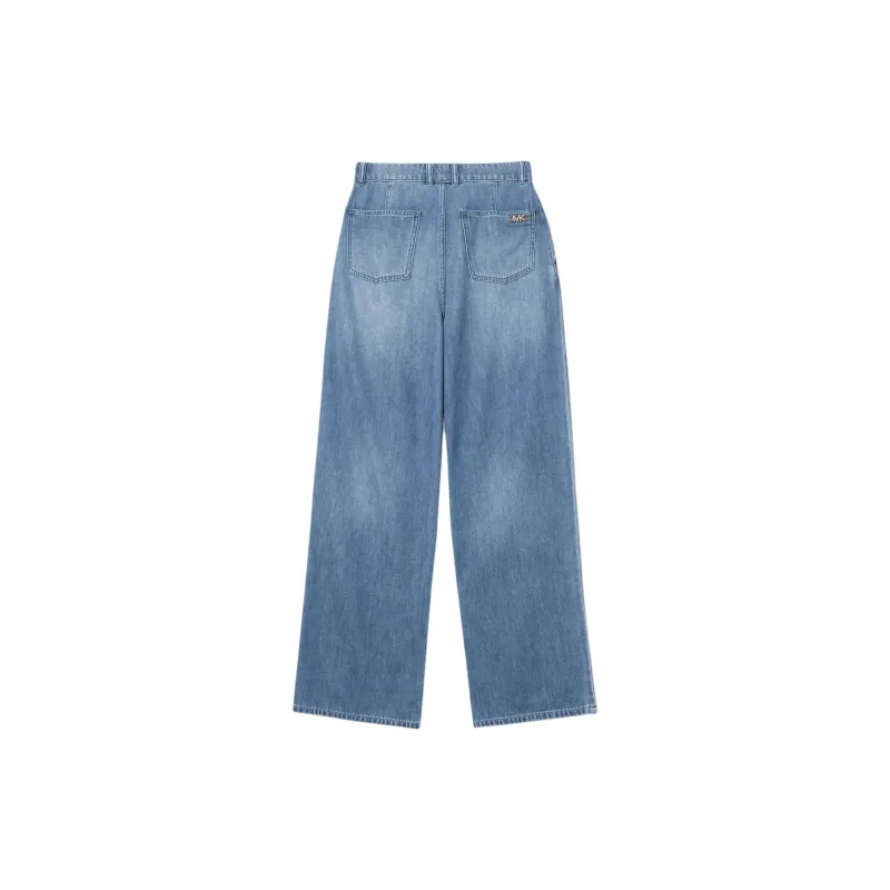 MICHAEL KORS Pleated Jeans-1