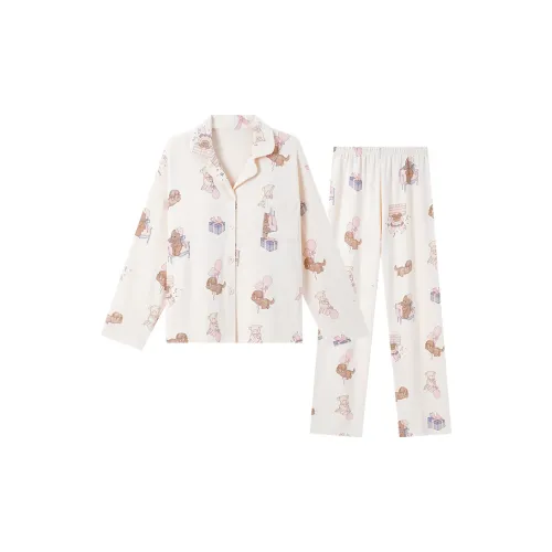 OUSHIBO Pajama Set Women's Image Color