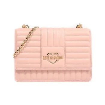 LOVE MOSCHINO Polyester Portable Crossbody Bag Shoulder Bag Women's Pink