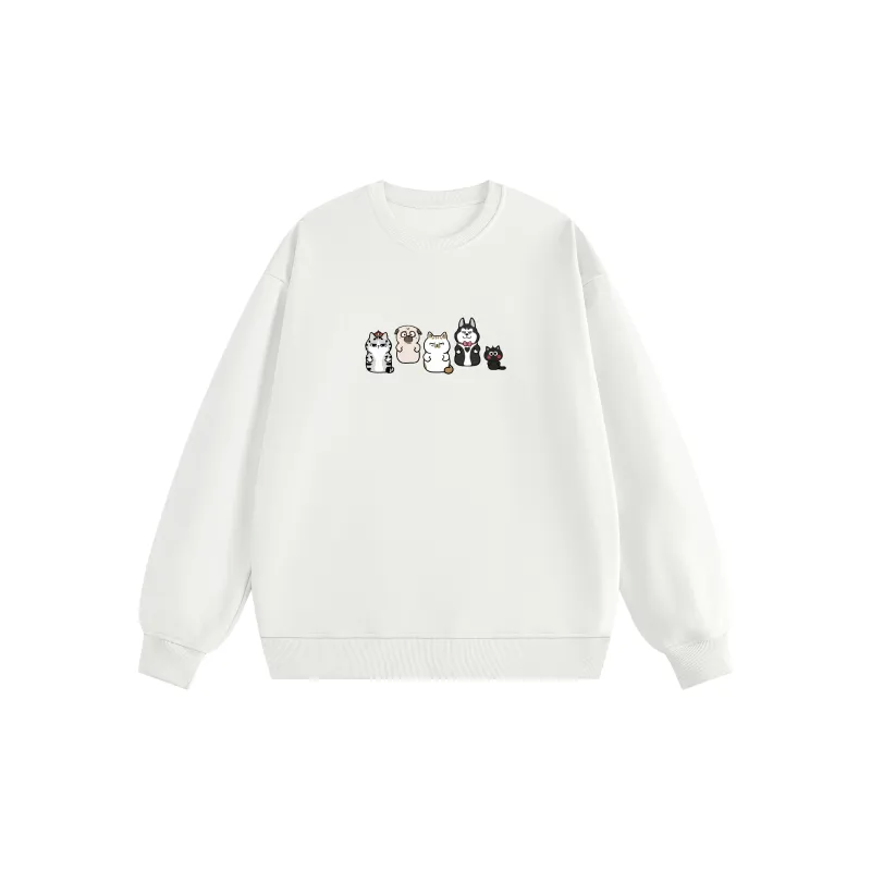 Supremo Cat Sweatshirts Unisex-3