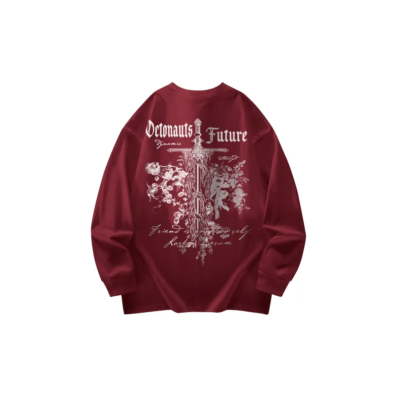Small Columns Under The Sea Long Sleeved T Shirts Unisex-9