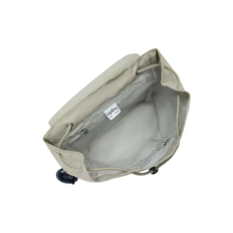 Kipling Recycled Nylon Backpack Unisex Blue-2