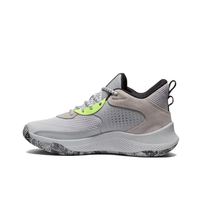 Under Armour Curry 3Z 24 Suede 'Halo Grey Black'-2