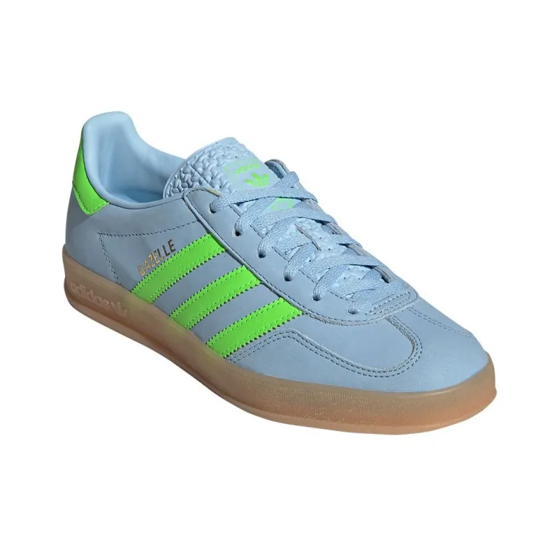 Adidas Gazelle Indoor Clear Sky Solar Green Women's-2