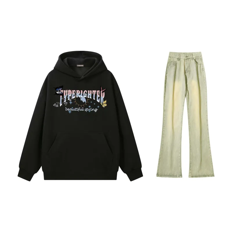 TYPERIGHTER Sweatshirt Set Unisex-4