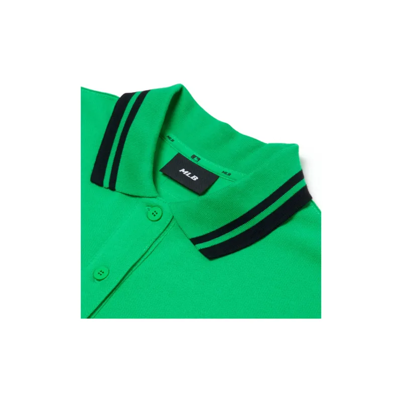 MLB Short Sleeved Dresses Women's Green-3