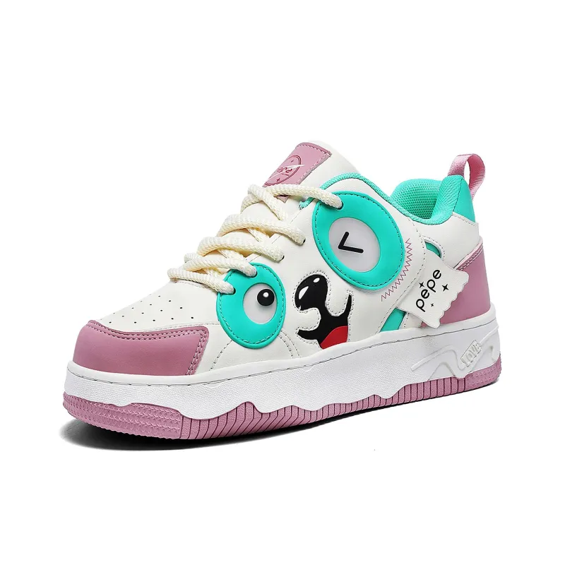 Pepe The Frog Low Top Casual Shoes Unisex-14