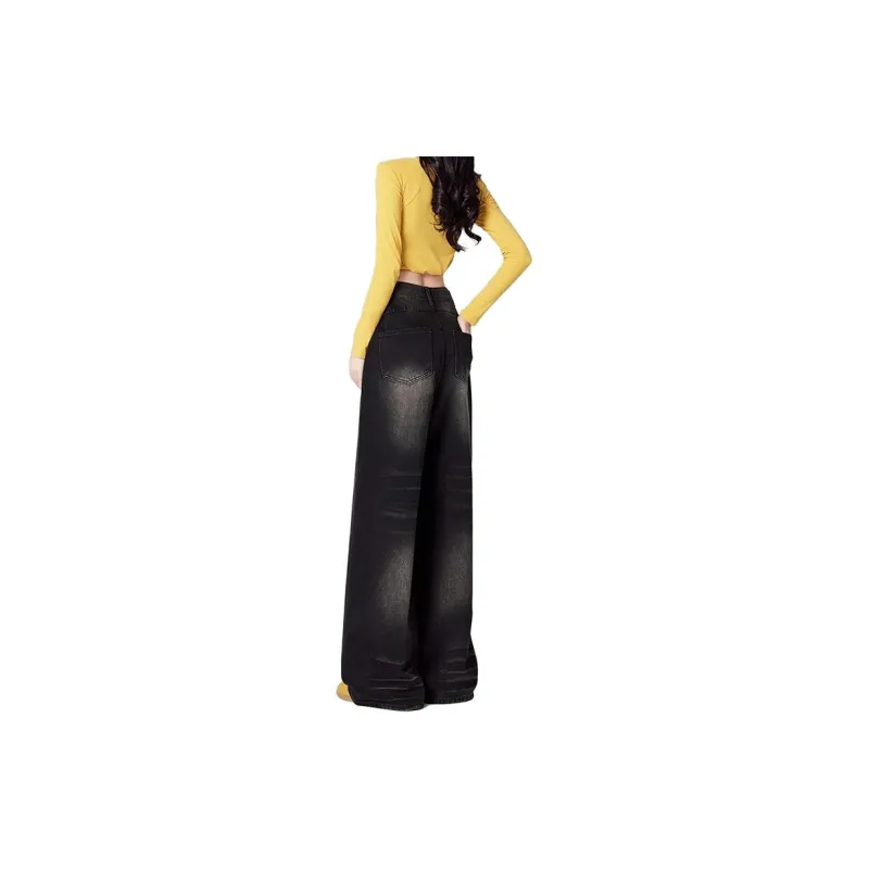 HELEH Jeans Women's Black Gray Color-1