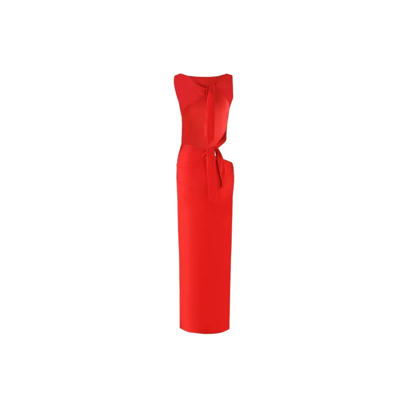 Tiger Mist CASPIAN DRESS Sleeveless Dress Women's Red-1
