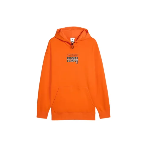 PUMA Hoodie Sweatshirts Men Orange