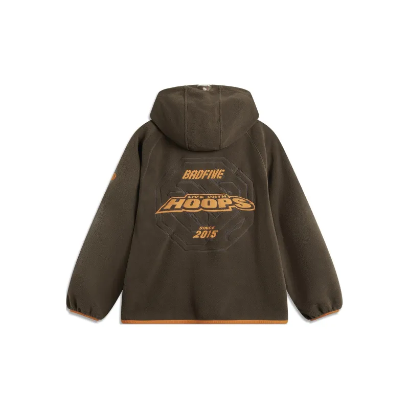 LiNing BadFive Jackets Coats Men's Slate Brown-1