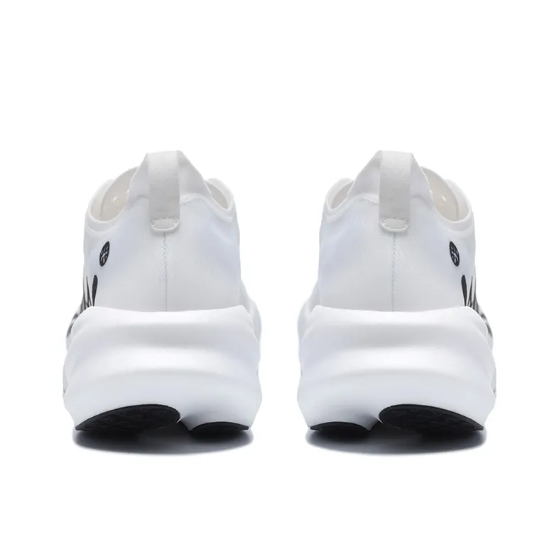 BMAI Cushioning Coverage Support Wear-Resistant Mid-Top Running Shoes Unisex Heroic White-4