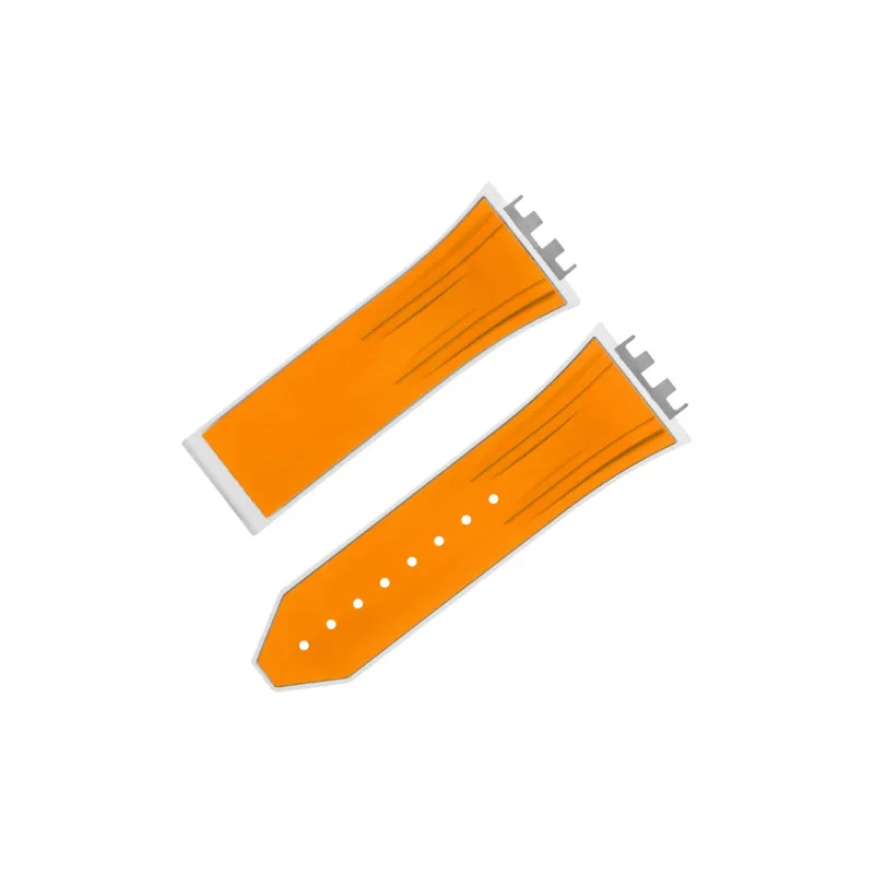 VAGENARI Rubber Watch Band Compatibility-Olio 614 Soul Collection MECA-10 One-Button Quick Release 45mm Unisex-8