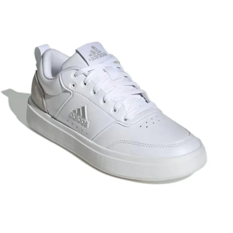 Adidas Park Street Anti Slip Wear Resistant Low Top Skateboard Shoes Women's White Gray-2