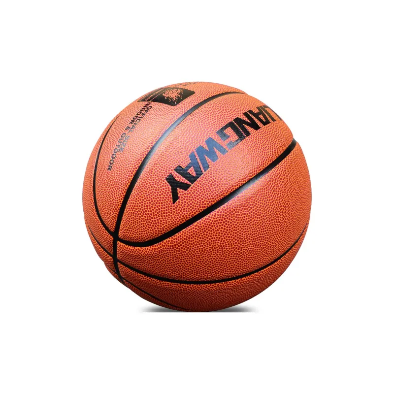 Vartsing x LIANGWAY Synthetic Leather Basketball Brown Red Size 7 Training Unisex-5