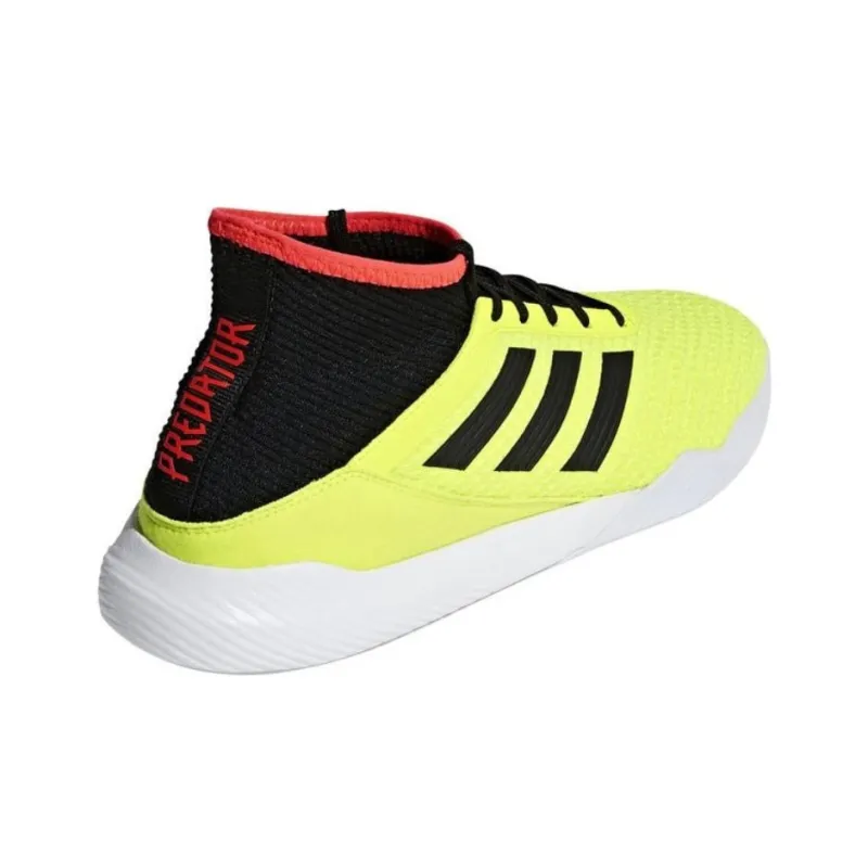 Adidas Predator Tango 18.3 Anti-Slip Wear-Resistant Soccer Shoes Men's Yellow Black-2