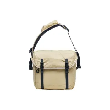 Anta Nylon Shoulder Bag Crossbody Bag Unisex Light Linen