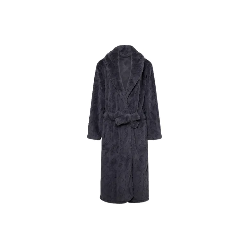 Vine Color Women's Bath Robes-3