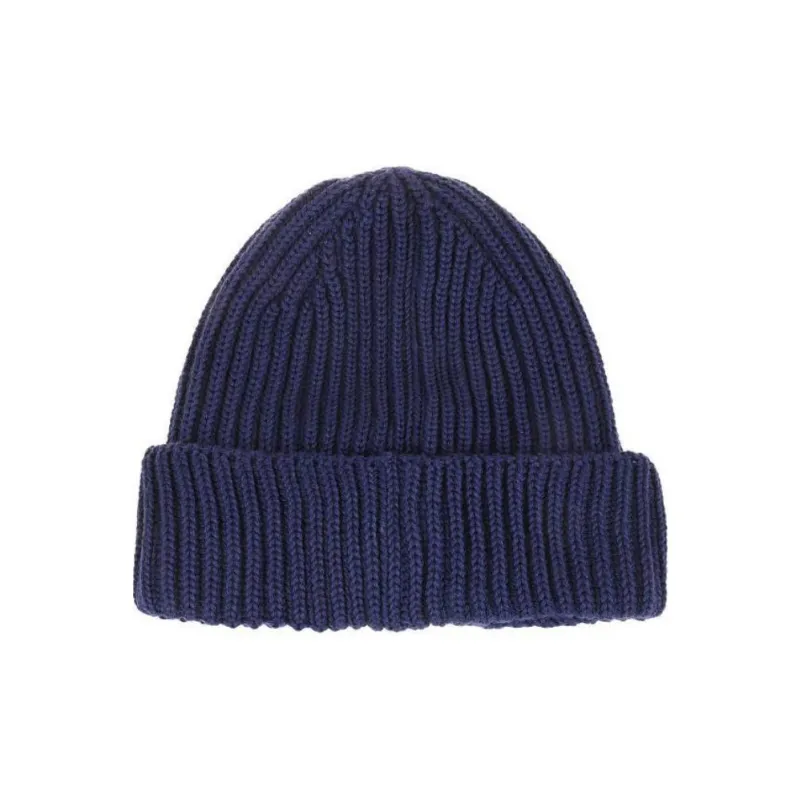 C.P.Company Goggle Detailed Turn Up Hem Beanie-1