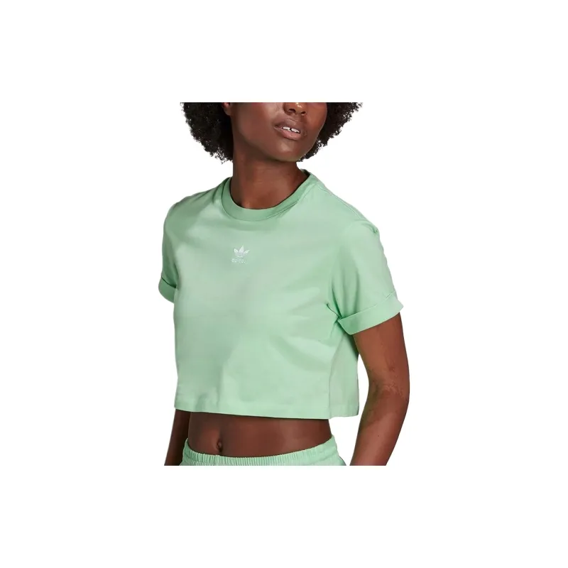 Adidas Originals Regular T Shirt Women's Honor Mint Green-1