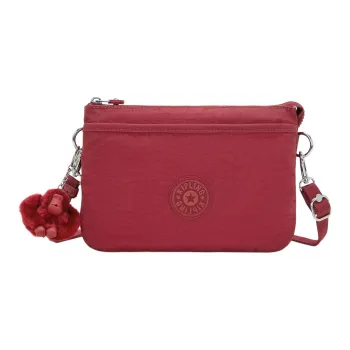 Kipling Nylon Shoulder Bag, Crossbody Bag Women's Stylish Red