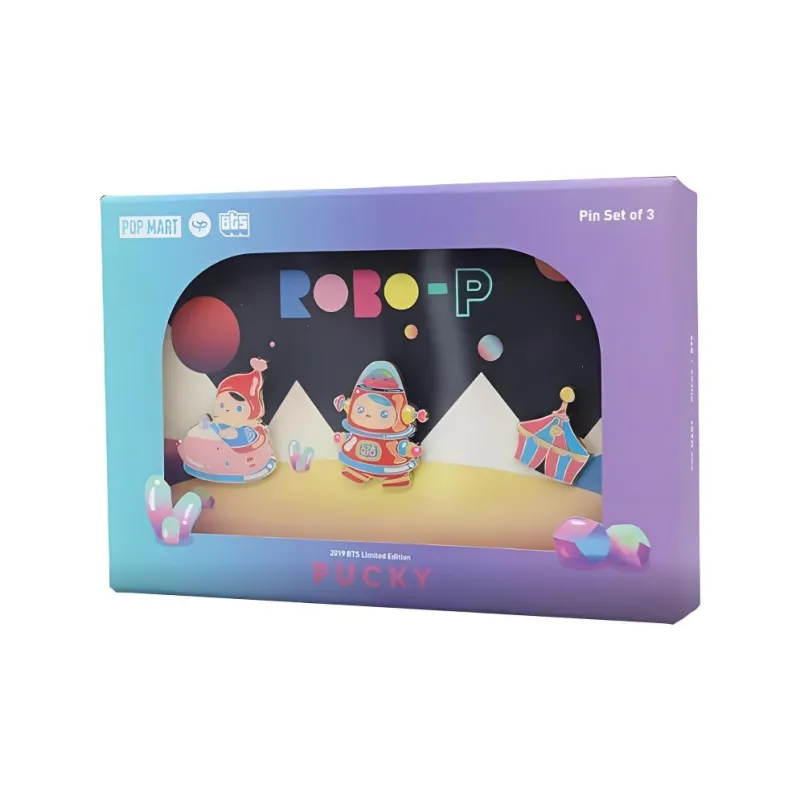 POP MART PUCKY BTS Main KV Limited Edition Badges-0