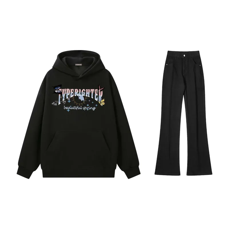 TYPERIGHTER Sweatshirt Set Unisex-1