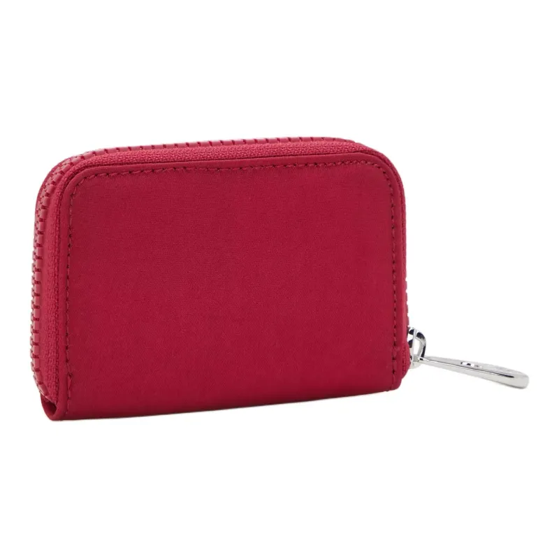 Kipling Recycled Nylon Coin Purse Women's Burgundy-2