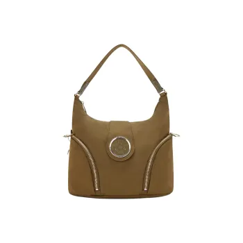 Kipling Nylon Shoulder Bag Unisex Brown
