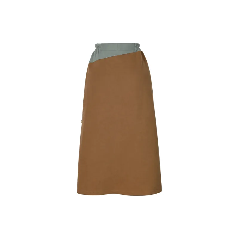 Snbl Casual Long Skirts Women's Brown-1