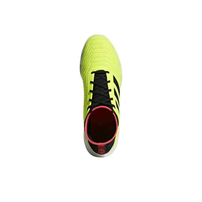 Adidas Predator Tango 18.3 Anti-Slip Wear-Resistant Soccer Shoes Men's Yellow Black-3