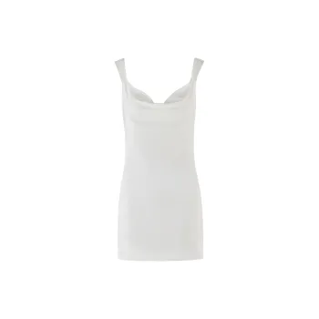 Tiger Mist ZITA MINI DRESS Slip Dress Women's White