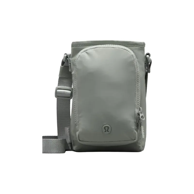 Lululemon Recycled Nylon Shoulder Bag, Crossbody Bag Regular Unisex Pale Jade-0